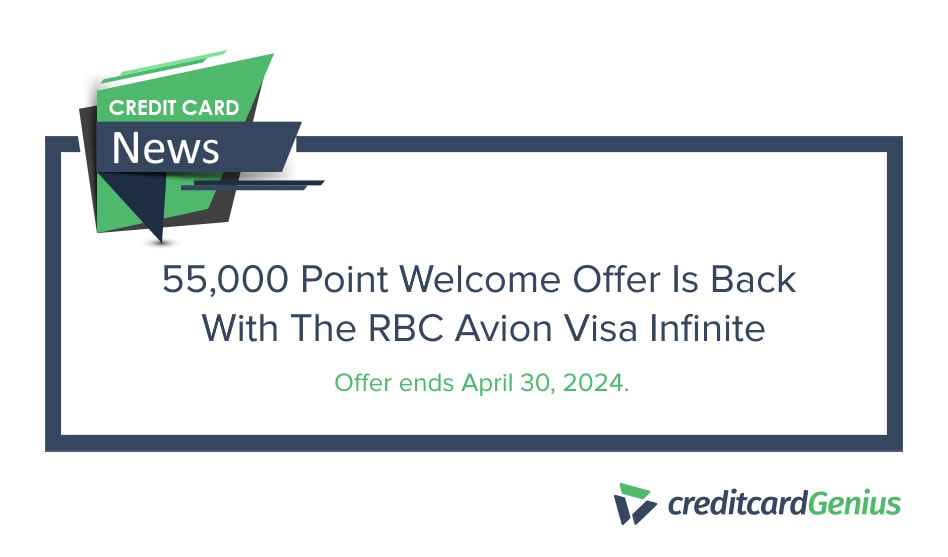 Point Welcome Offer Is Back With The Rbc Avion Visa Infinite