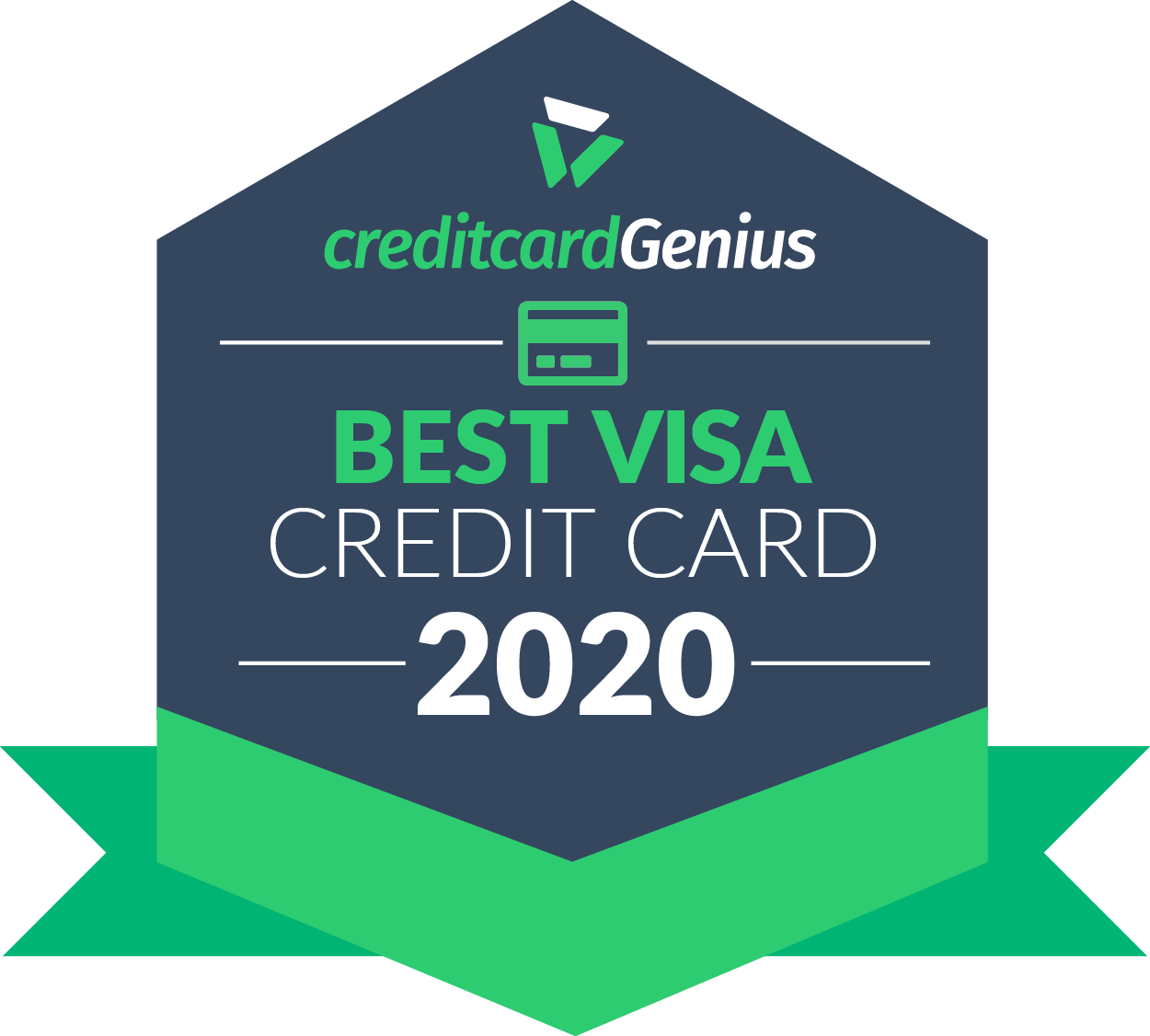Best Visa credit card in Canada for 2020 award seal