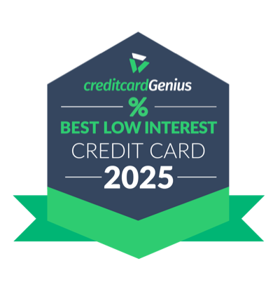 Best low interest credit card in Canada for 2025 award seal