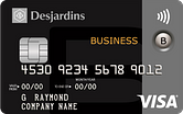 Desjardins Business Visa Visa Desjardins Business Card