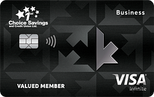1st Choice Savings Visa Infinite Business* Card