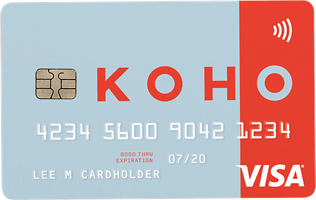 KOHO Prepaid Visa