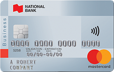 National Bank Mastercard Business Card
