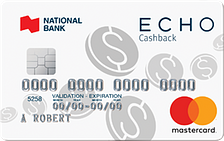National Bank Echo Cashback Mastercard National Bank ECHO Cashback Mastercard