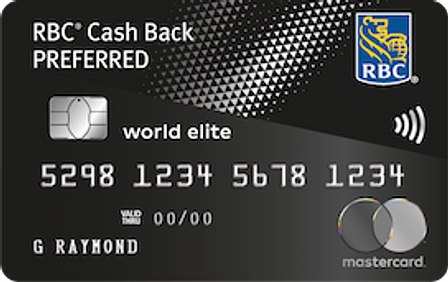 RBC Cash Back Preferred World Elite Mastercard | creditcardGenius