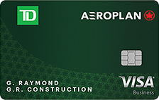 TD Aeroplan Visa Business Card