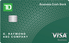 TD Business Cash Back Visa TD Business Cash Back Visa Card
