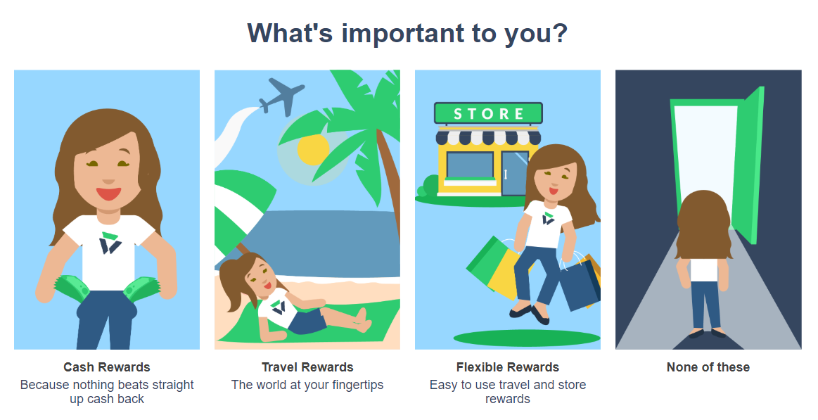 Cash back, travel or flexible rewards