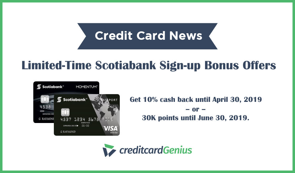 Limited-Time Scotiabank Sign-up Bonus Offers