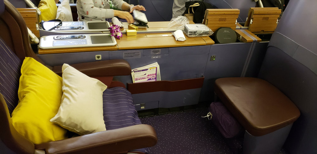 Thai Airways seats