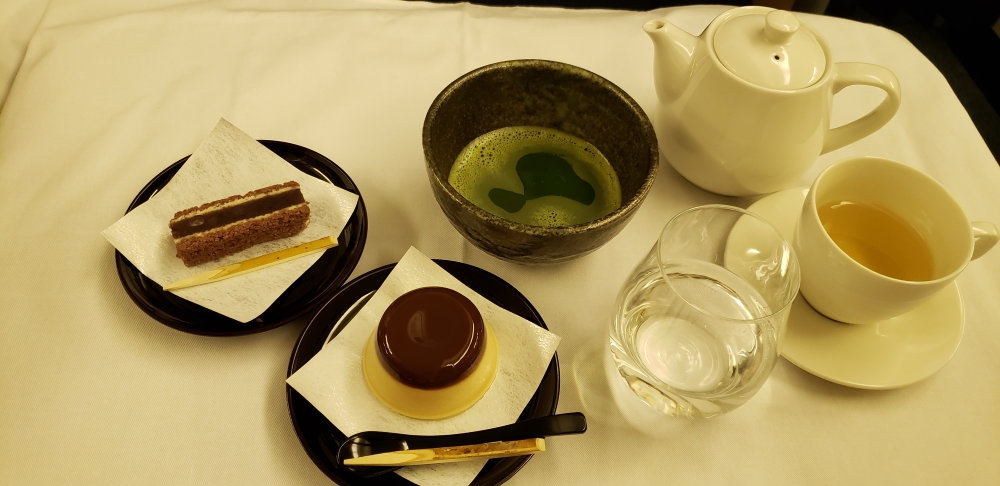 ANA First Class Japanese meal 5