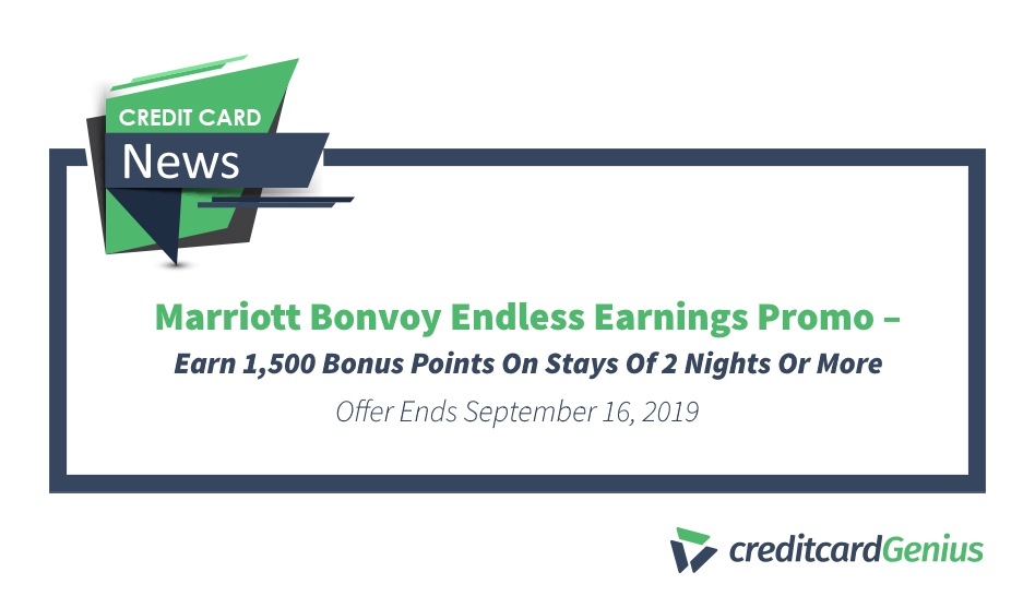 Marriott Bonvoy Endless Earnings Promo Earn 1,500 Bonus Points On