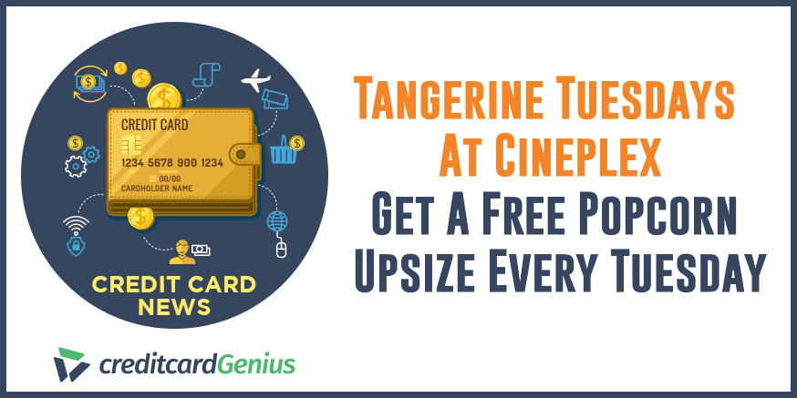 Tangerine Tuesdays At Cineplex: Get A Free Popcorn Upsize Every Tuesday