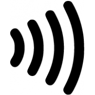 Credit card contactless logo