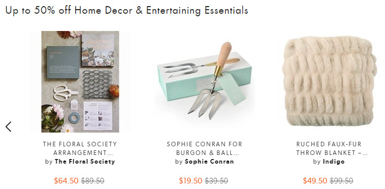 Indigo Home Decor and Entertaining Essentials Sale