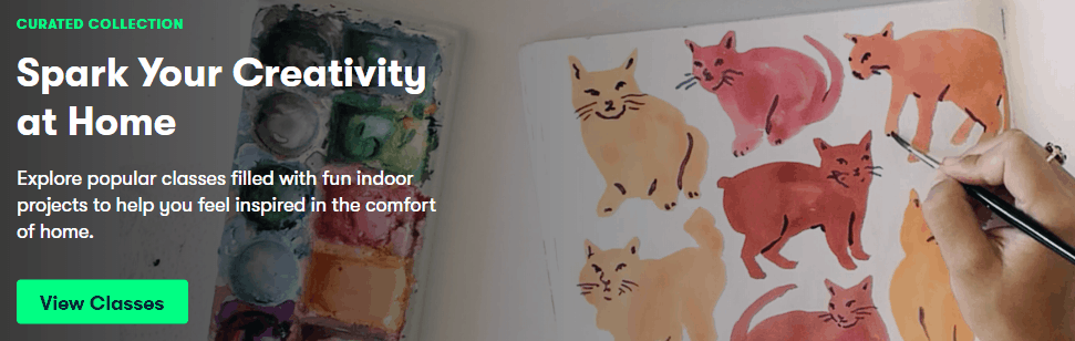 Skillshare banner