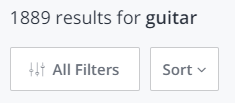Udemy all filters button