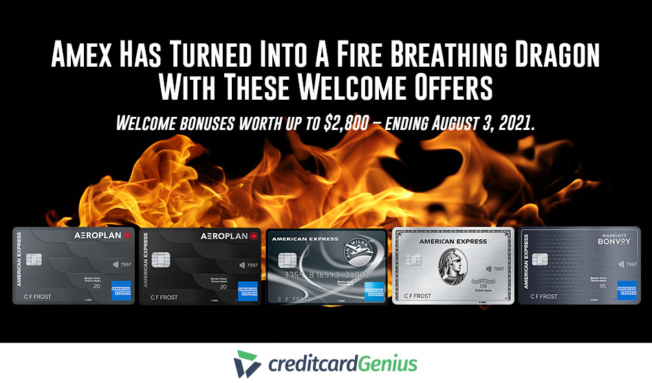Amex Has Turned Into A Fire Breathing Dragon With These Welcome Offers