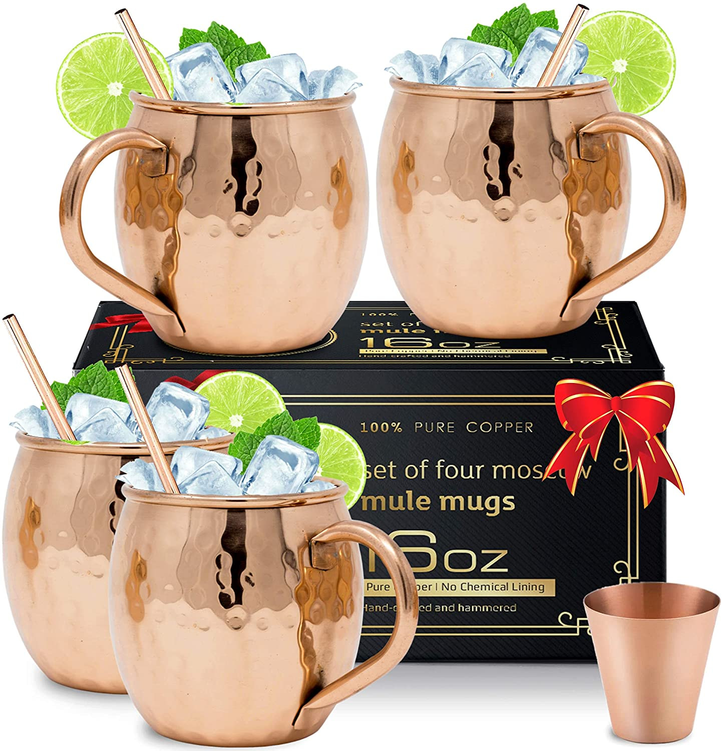 Copper Moscow Mule Serving Set