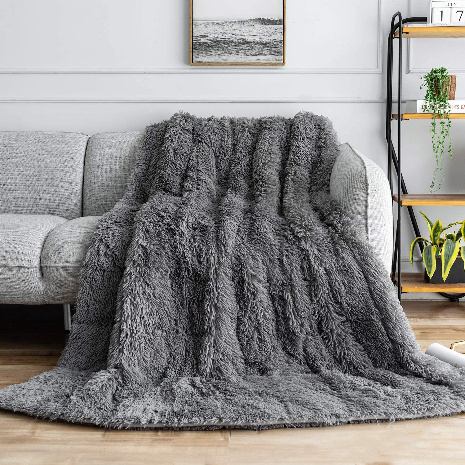 Faux Fur Weighted Blanket