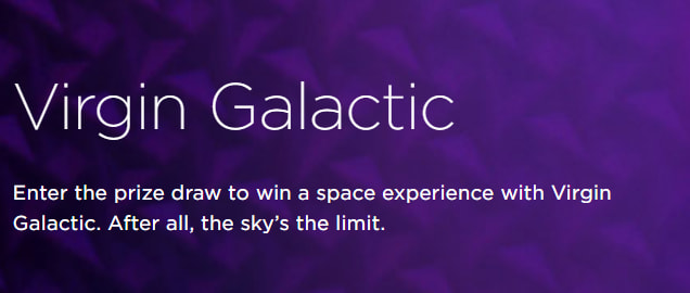 Details On The Virgin Atlantic Space Experience