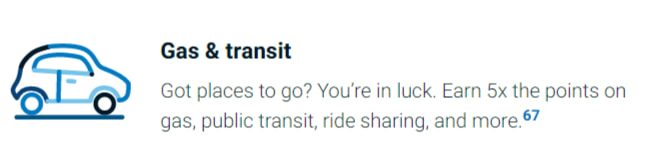 BMO Eclipse Visa Infinite transit details