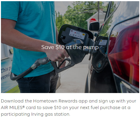 Sign up bonus with Irving Hometown Rewards
