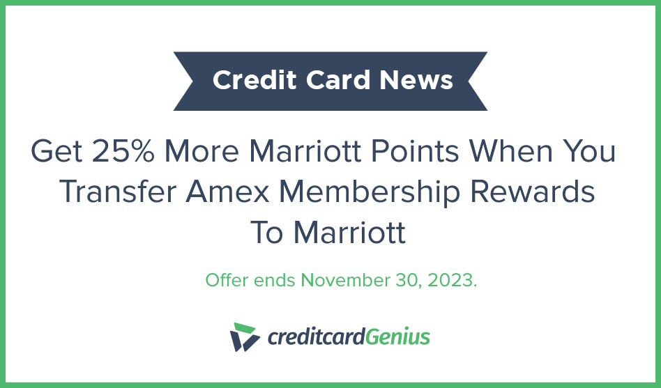 Get 50K Bonus Points With The New Marriott Bonvoy Amex Card