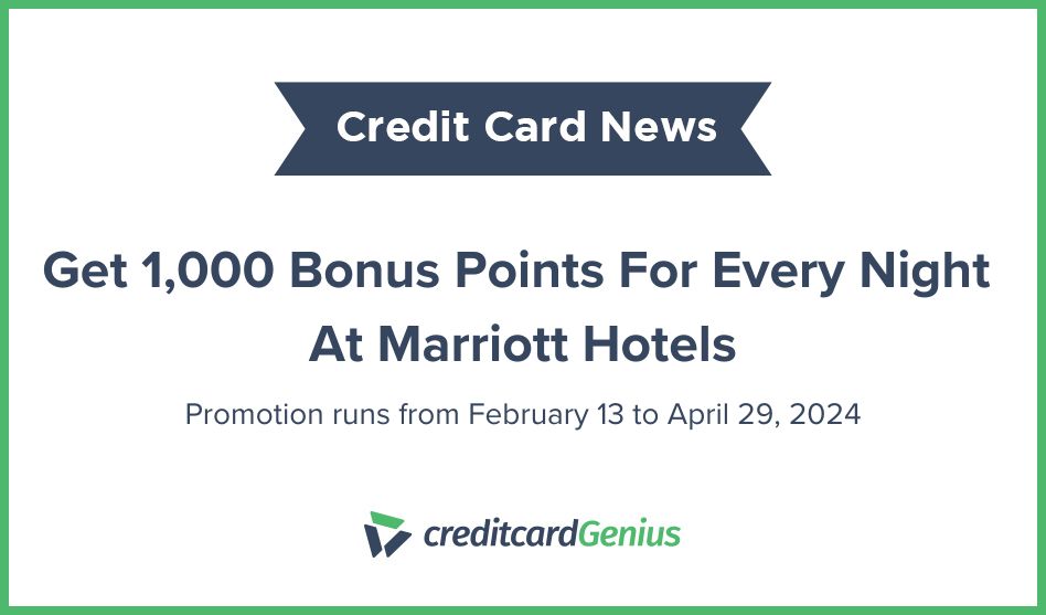 Marriott Bonvoy bonus points offers