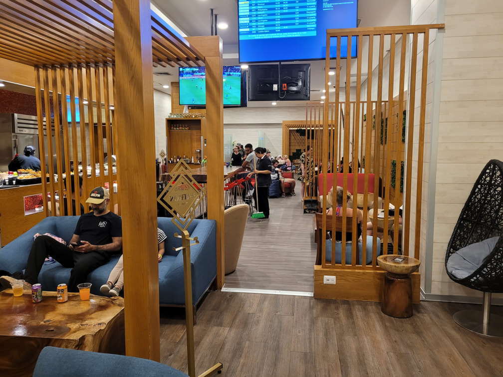 Cancun airport lounge in terminal 3