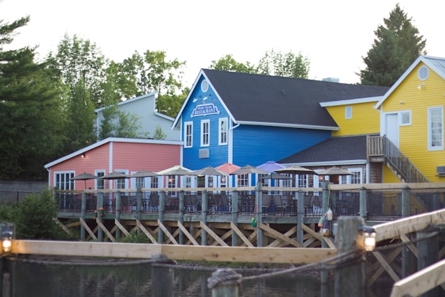 Magnetic Hill Wharf Village in Moncton