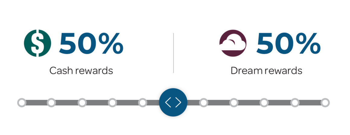 Set your balance collection preference by logging into your Air Miles account.