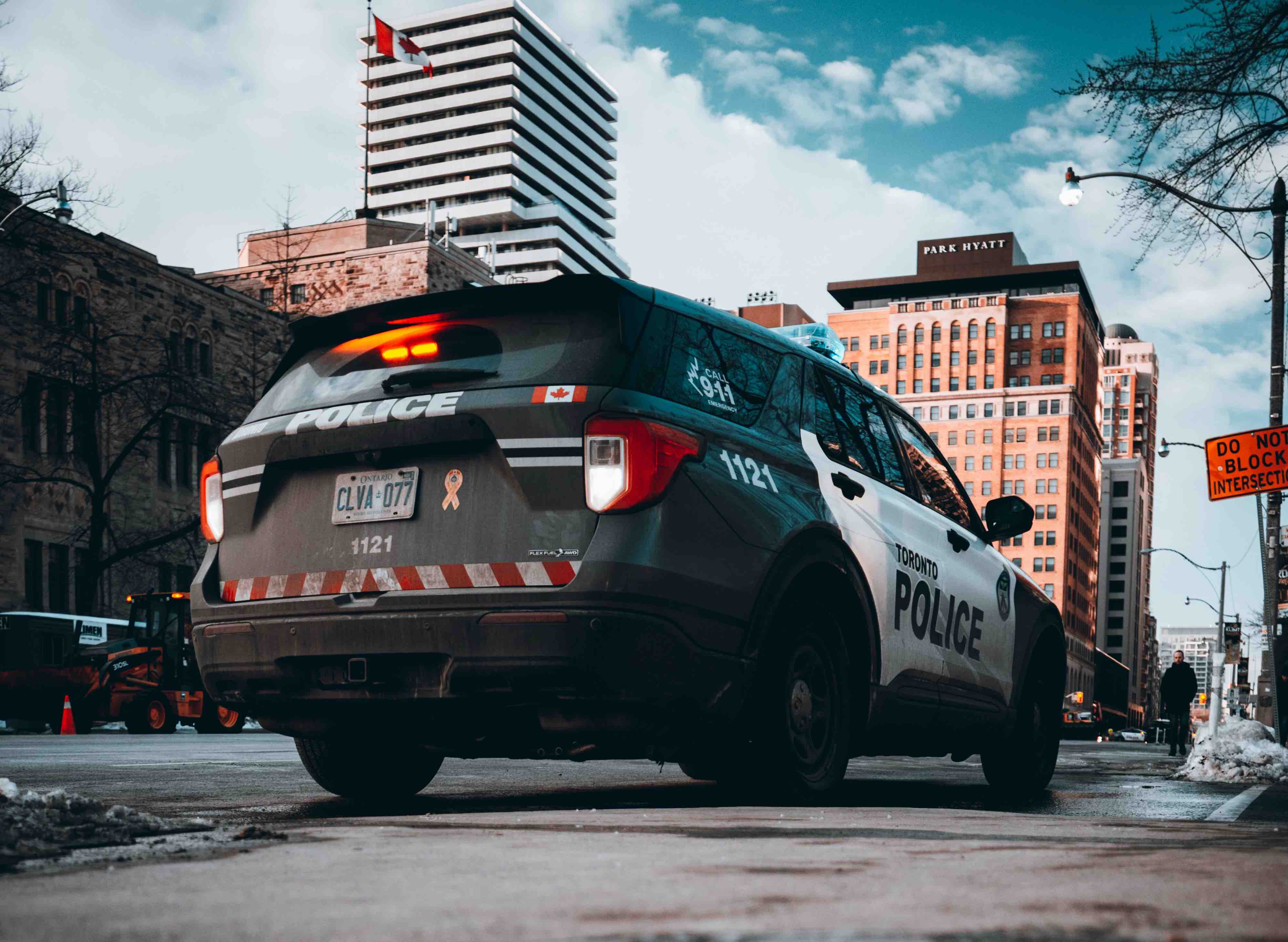 Toronto Police Services patrol vehicle