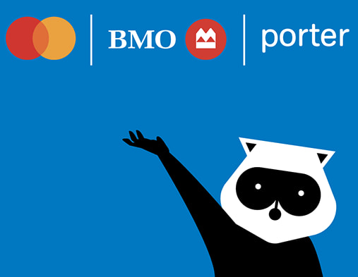 BMO Porter airlines partnership
