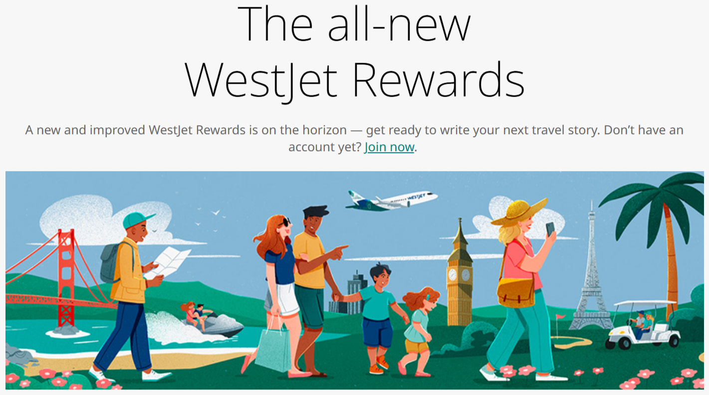 The new WestJet Rewards program