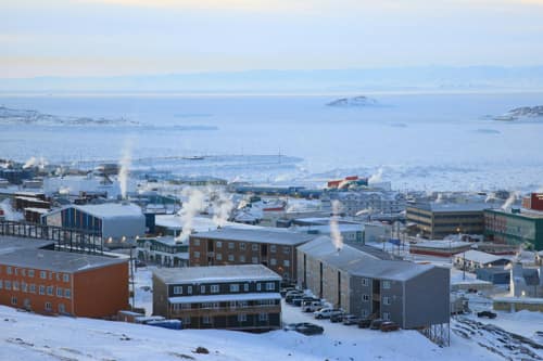 Iqaluit in winter