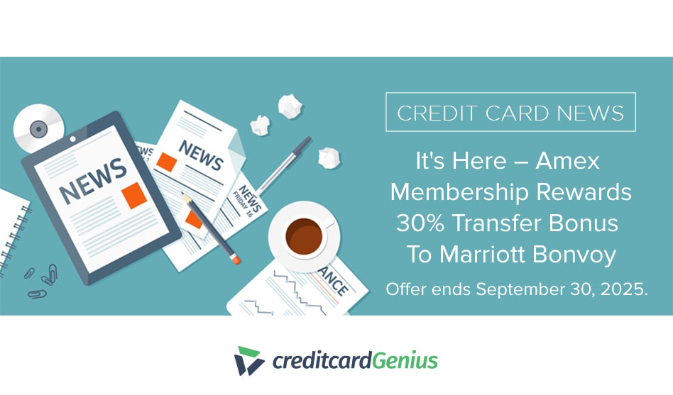 It's Here – Amex Membership Rewards 30% Transfer Bonus To Marriott Bonvoy