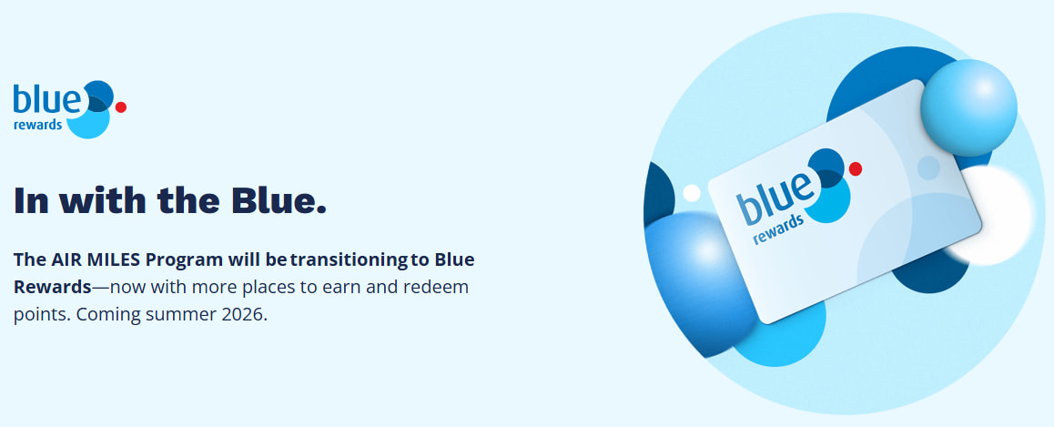 New Blue Rewards program