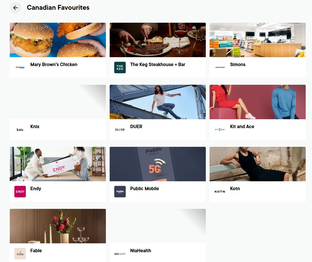 Neo Partner offers: Canadian Favourites