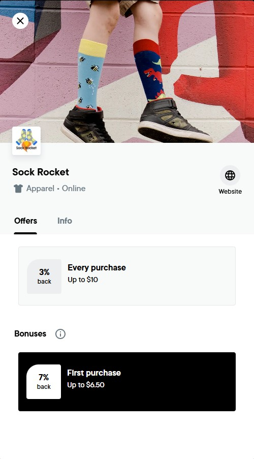 Neo partner offer: Sock Rocket