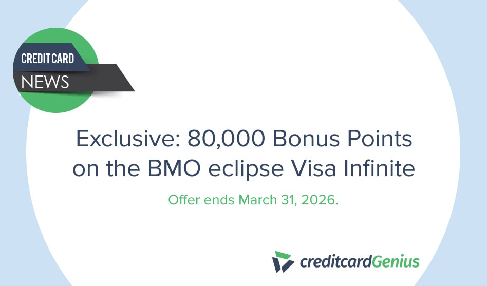 Exclusive: 80,000 Bonus Points on The BMO eclipse Visa Infinite