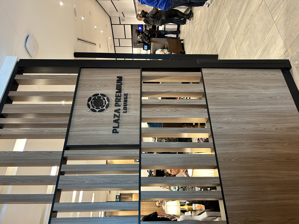Entryway at the Plaza Premium Lounge Transborder Toronto Airport