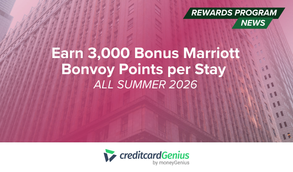 Earn 3,000 Bonus Marriott Bonvoy Points per Stay – All Summer
