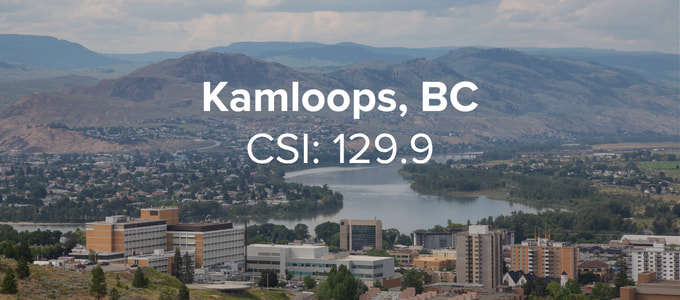 Kamloops, BC - CSI: 129.9