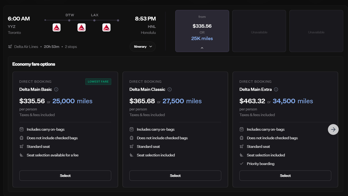 Redeem Rove Miles for Flights