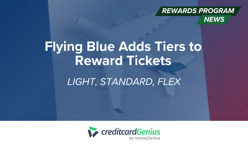 Flying Blue Adds Tiers to Reward Tickets: Light, Standard, Flex