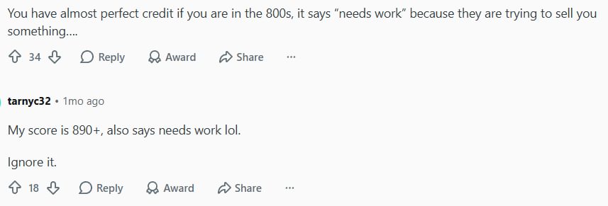 Redditors Complain That Credit Karma Doesn't Acknowledge Good Credit Scores